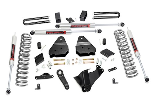 Rough Country 4.5" Lift Kit OVLD M1 For Ford Super Duty 4WD 11-14 56340 LARGE