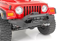 Rough Country Full Width Front LED Winch Bumper fits Jeep 87-06 Wrangler YJ/TJ MAIN