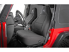 Neoprene Seat Cover Set, Black, Jeep Wrangler TJ 03-06 SWATCH