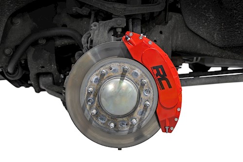 Rough Country Caliper Cover Red Chevy/GMC 2500HD/3500HD 20-23 71110 LARGE