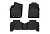 Rough Country Heavy Duty Floor Mats [Frt/Rr]-16-20 for Toyota Tacoma Double Cab THUMBNAIL