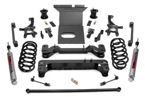 Fat Bob's Garage, Rough Country Part #770S, Toyota FJ Cruiser 6" Lift Kit 2007-2009 LARGE