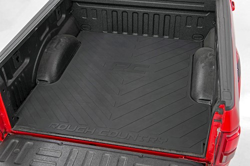 Rough Country Bed Mat RC Logo 6.7 Foot Bed for Ford Super Duty 2WD/4WD 17-21 LARGE