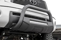 Rough Country For Toyota 07-21 Tundra Bull Bar w/LED Light Bar Black B-T4071 MAIN