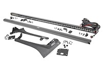 Rough Country JEEP JL/JT 50IN LED UPPER WINDSHIELD MOUNT W/ 50IN SINGLE ROW Spectrum MAIN