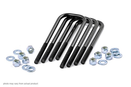 Rough Country 9/16-inch Large Radius U-bolts 3.125 x 11.5 7653 LARGE