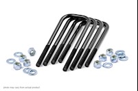 Rough Country 9/16-inch Large Radius U-bolts 3.125 x 11.5 7653 MAIN