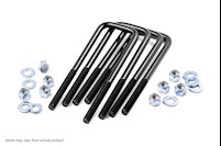 Rough Country 9/16-inch Square U-bolts 2.5 x 8.5 7609 MAIN