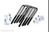 Rough Country 9/16-inch Square U-bolts 2.5 x 8.5 7609 THUMBNAIL