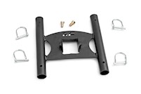 Rough Country American Patriot Universal 2" Hitch Dual Flag Pole Holder 117500 MAIN