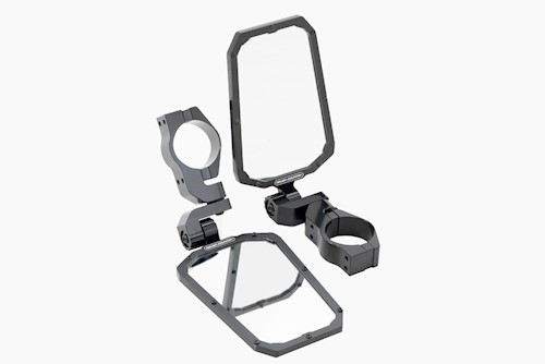 Rough Country UTV Aluminum Side View Mirrors Horizontal -99209 LARGE