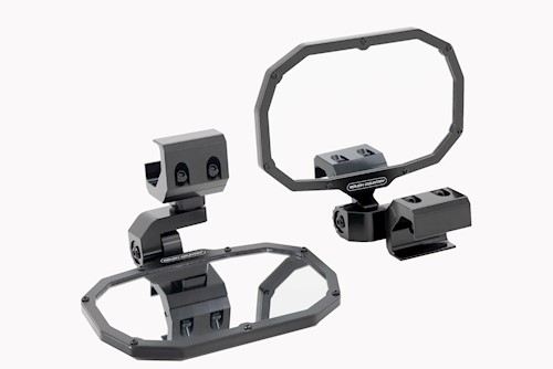 Rough Country UTV Aluminum Side View Mirrors Vertical -99208 LARGE