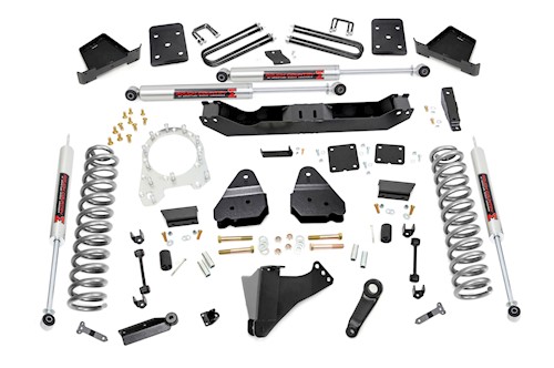Rough Country 6 Inch Lift Kit Diesel OVLD M1 for Ford SuperDuty 4WD 17-22 50340 LARGE