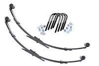 Rough Country Rear Leaf Springs 2.5" Lift Pair For Jeep Wrangler YJ 4WD 87-95 MAIN