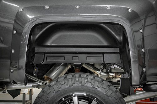 Rough Country GMC Rear Wheel Well Liners 14-18 Sierra 1500/14-19 Sierra HD 4216 LARGE