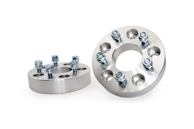 Fat Bob's Garage, Rough Country Part #1100, Jeep JK Wrangler Wheel Spacer 5 x 5" to 5 x 4.5" Adapter 2007-2014 THUMBNAIL