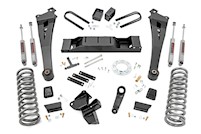 Rough Country 5"for 19+ Ram 3500 Dsl Radius Arm Suspension Lift Kit AIS"Trans MAIN