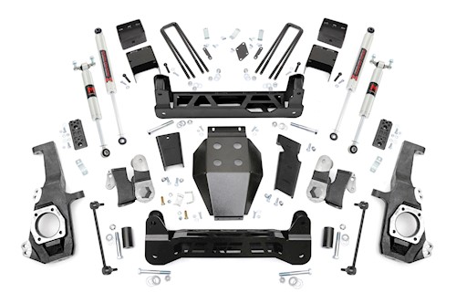 Rough Country 5 Inch Lift Kit NTD M1 Chevy/GMC Silverado Sierra 2500HD 20-22 10240 LARGE