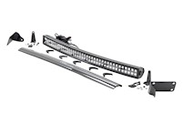 Rough Country For Dodge/RAM 25/3500 40" Curved LED Bar Hidden Bumper Kit Black MAIN