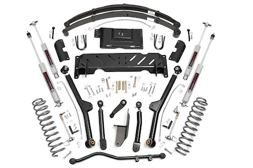Rough Country 4.5" Long Arm Susp Lift Kit For Jeep Cherokee XJ 84-01 NP242 61722 LARGE