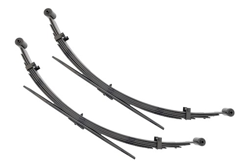 Rough Country Rear Leaf Springs 3" Lift For FordBronco II 84-90/Ranger 83-97 LARGE