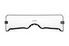 Rough Country Half Windshield Scratch Resistant for Yamaha Rhino 2004-2012 THUMBNAIL