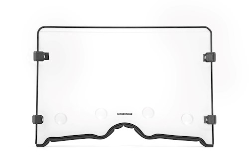 Rough Country Vented Full Windshield Scratch Resistant for Yamaha Rhino 04-12 LARGE