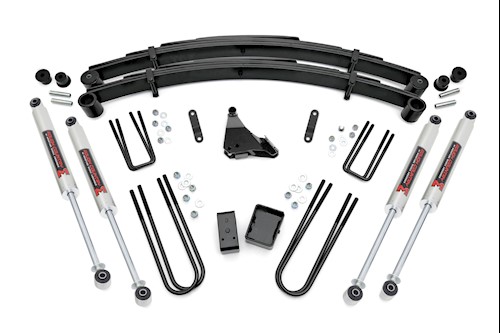 Rough Country 6 Inch Lift Kit Rear Blocks M1 For Ford SuperDuty 99-04 LARGE