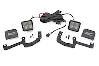 Rough Country LED Ditch Mount 2" Spectrum Pair Spot Chevy Silverado 1500 19-23 MAIN