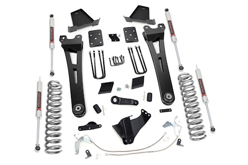 Rough Country 6 Inch Lift Kit Diesel Radius Arm OVLD M1 For Ford SuperDuty 11-14 LARGE