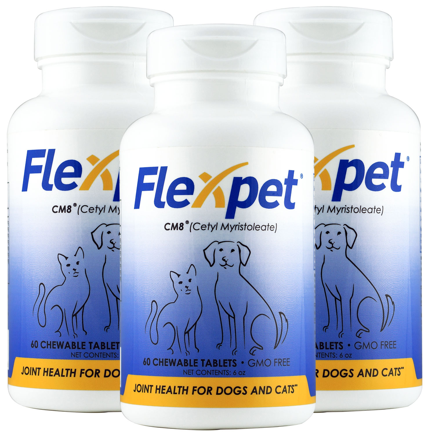 Dog Joint Supplements Flexpet with CM8 3 Month Supply