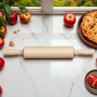 Rolling Pin - 10" with maple handles MAIN