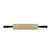 Rolling Pin - 12" with black handles SWATCH