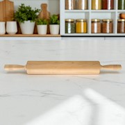 Rolling Pin - 15" with maple handles THUMBNAIL