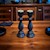 7" BLACK CANDLESTICK, SET OF 2 SWATCH