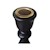 7" BLACK CANDLESTICK, SET OF 2 SWATCH