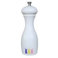 MARSALA SALT or PEPPER MILL-white-Bunny MAIN