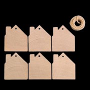 House Ornament - Set of 6 THUMBNAIL