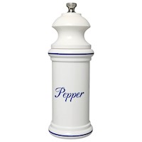 Provencal Pepper Mill - White - English MAIN