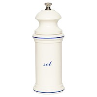 Provencal Salt Mill - White MAIN