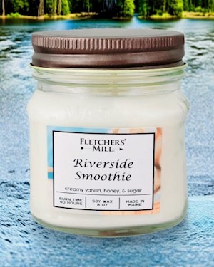 JAR CANDLE - RIVERSIDE SMOOTHIE, 8 oz. LARGE