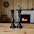 7" BLACK CANDLESTICK, SET OF 2 SWATCH