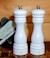 6" FEDERAL SALT MILL - WHITE - FOUR LEAF CLOVER SWATCH