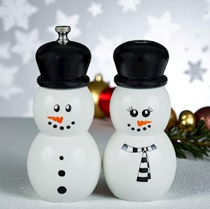 Snowfriend Saltshaker & Pepper Mill Set LARGE