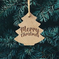 Tree Ornament - Merry Christmas MAIN