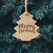 Tree Ornament - Merry Christmas THUMBNAIL