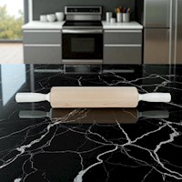 Rolling Pin - 12" with white handles MAIN