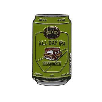 All Day IPA Beer Can Pin THUMBNAIL