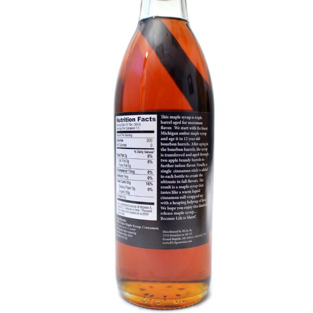BLiS Apple, Brandy & Bourbon  Maple Syrup SWATCH