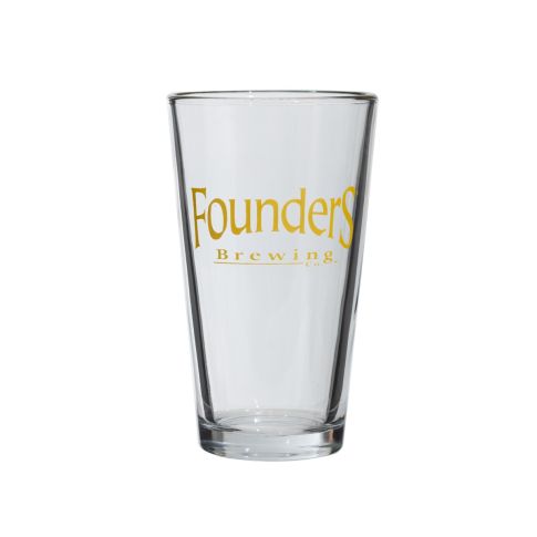 Founders Arch Logo Pint Glass THUMBNAIL